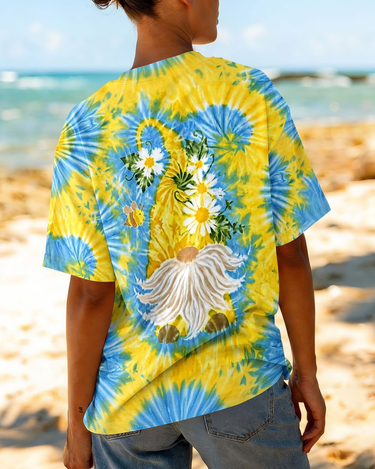 GNOME FLOWER SWIRL ALL OVER PRINT - TLHG2005261