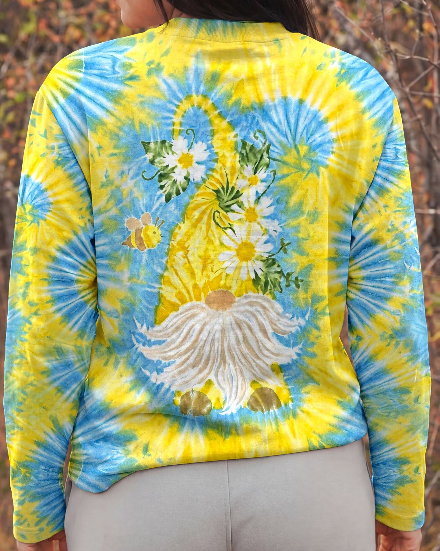 GNOME FLOWER SWIRL ALL OVER PRINT - TLHG2005261