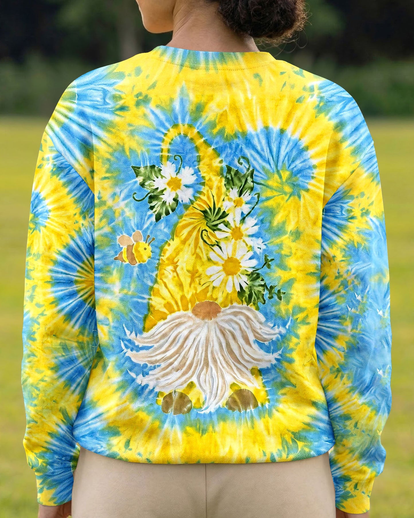 GNOME FLOWER SWIRL ALL OVER PRINT - TLHG2005261