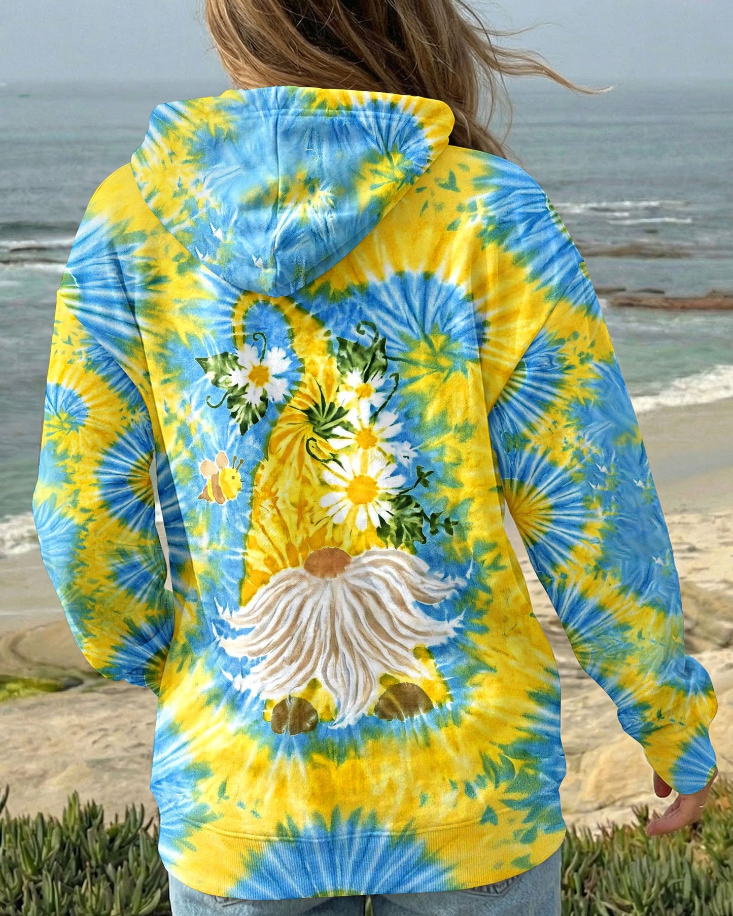 GNOME FLOWER SWIRL ALL OVER PRINT - TLHG2005261