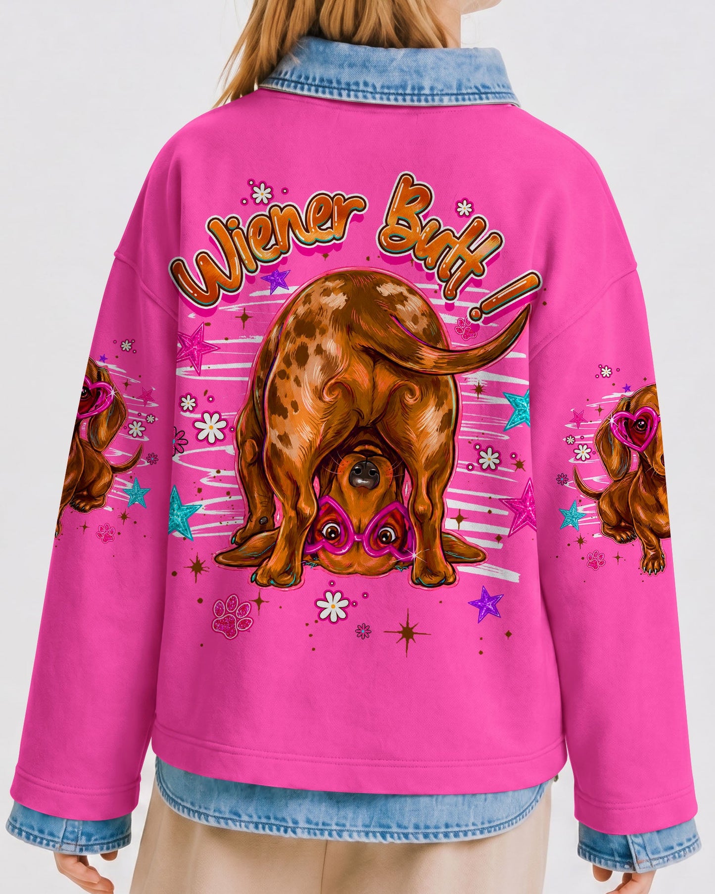 GUESS WHAT DACHSHUND DOG FUNNY KIDS ALL OVER PRINT  - TLHG2205261