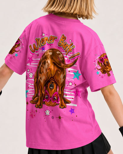 GUESS WHAT DACHSHUND DOG FUNNY KIDS ALL OVER PRINT  - TLHG2205261