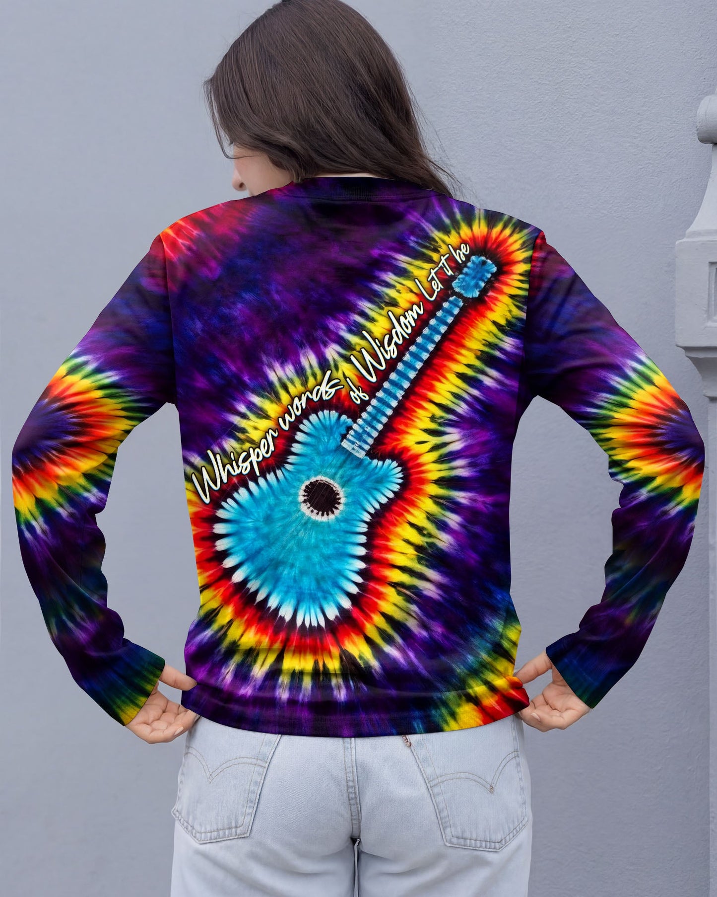 WHISPER WORDS OF WISDOM LET IT BE GUITAR ALL OVER PRINT  - TLHG2304263