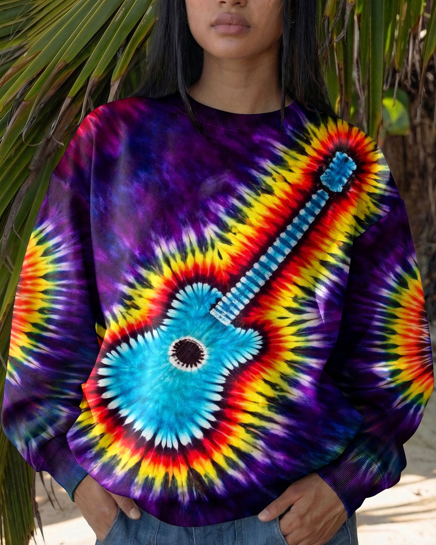 WHISPER WORDS OF WISDOM LET IT BE GUITAR ALL OVER PRINT  - TLHG2304263