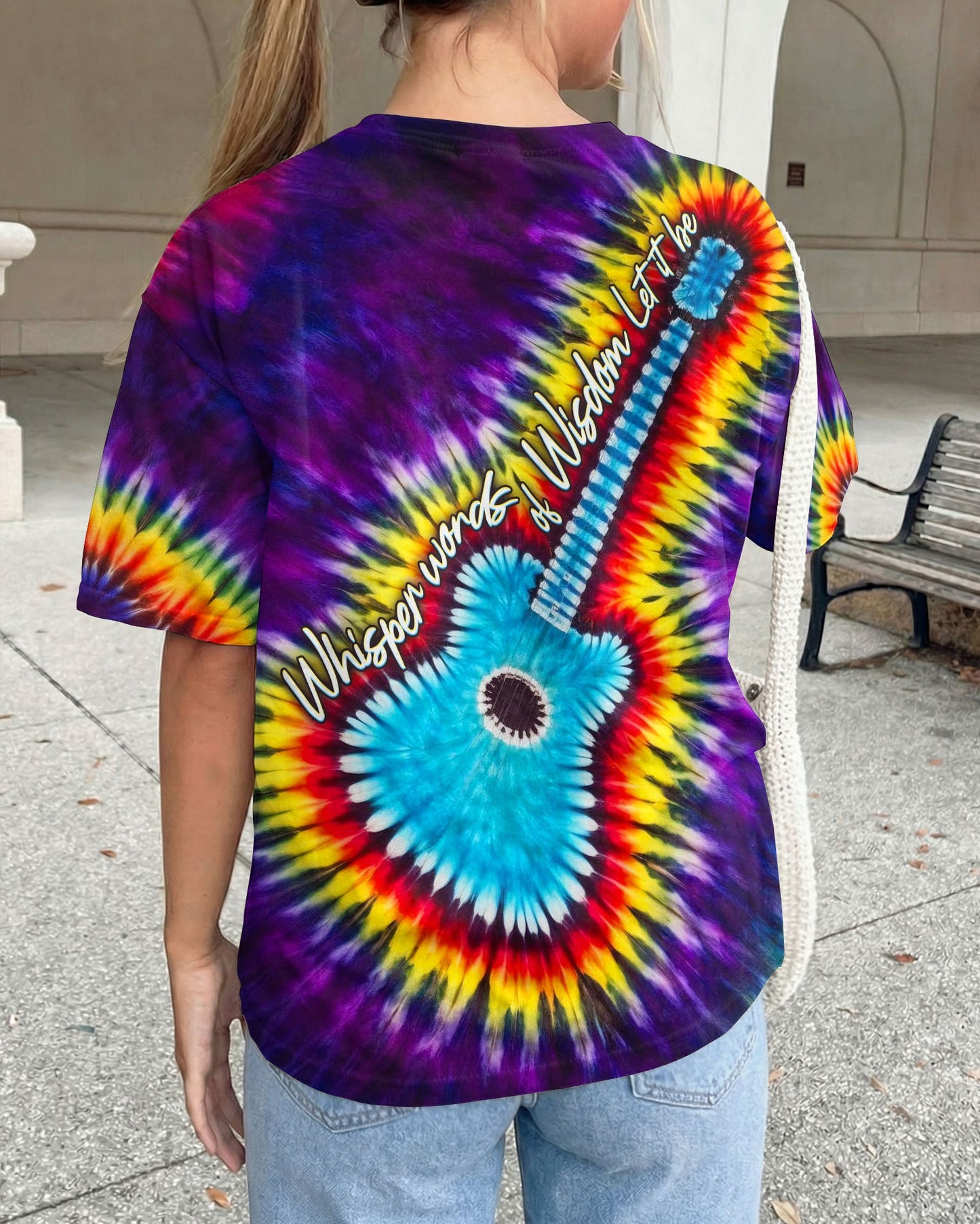 WHISPER WORDS OF WISDOM LET IT BE GUITAR ALL OVER PRINT  - TLHG2304263