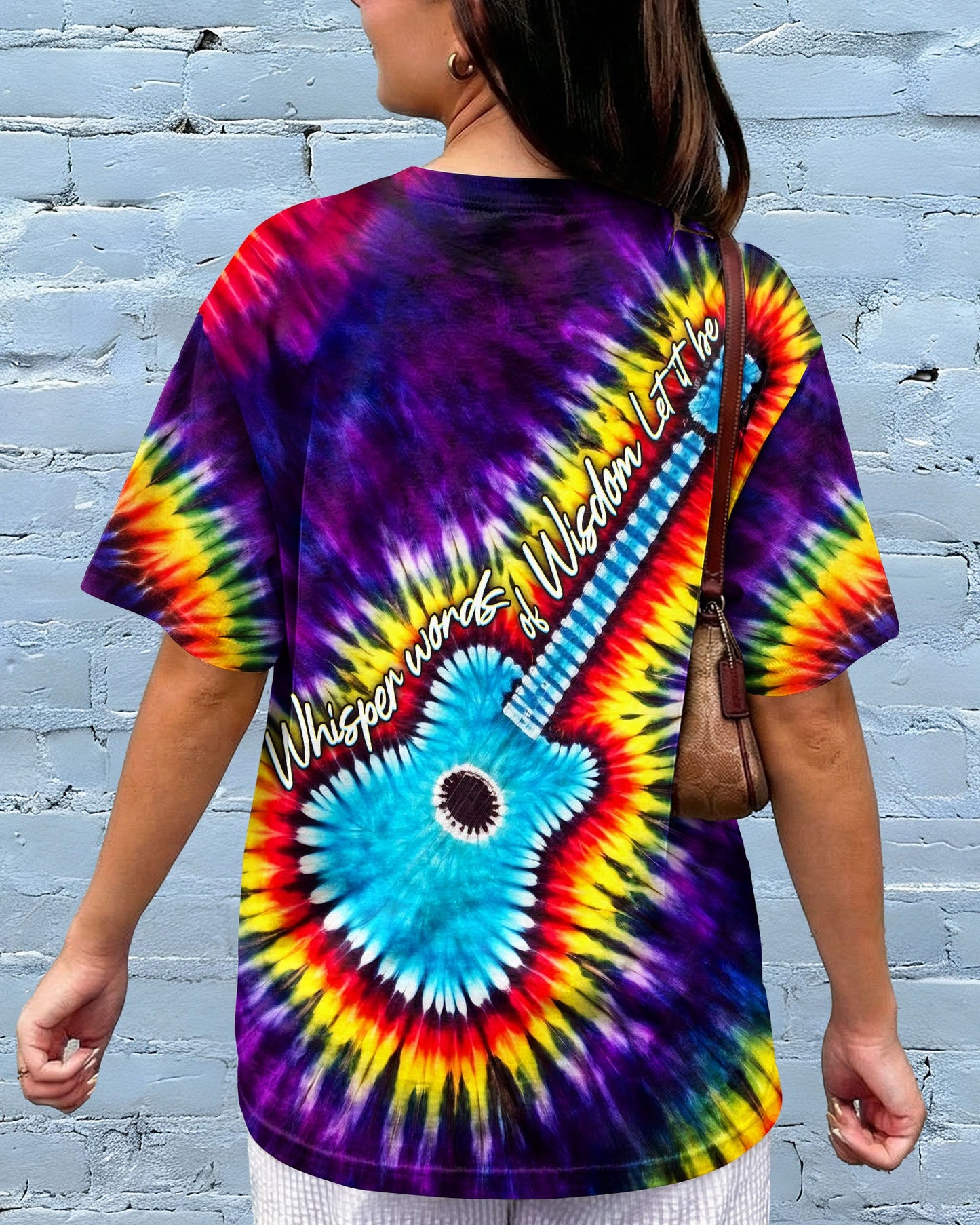 WHISPER WORDS OF WISDOM LET IT BE GUITAR ALL OVER PRINT  - TLHG2304263