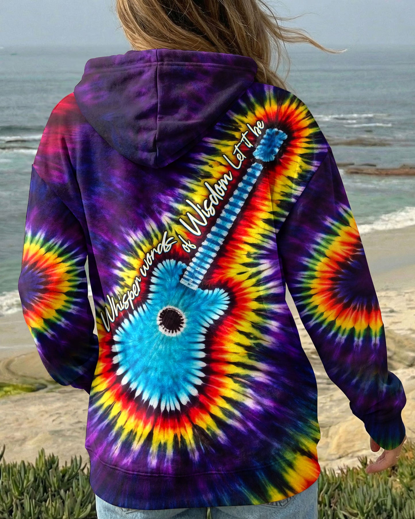 WHISPER WORDS OF WISDOM LET IT BE GUITAR ALL OVER PRINT  - TLHG2304263