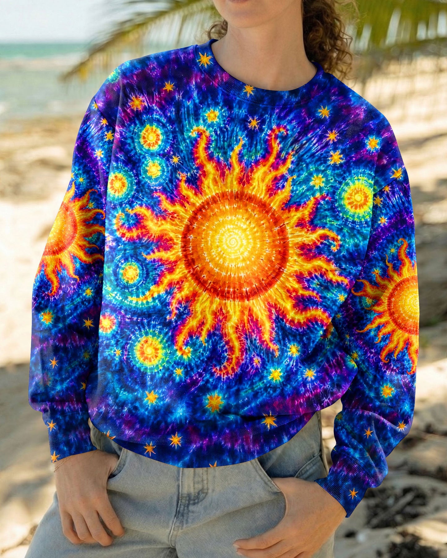 HIPPIE SUN ALL OVER PRINT - TLHG2506261