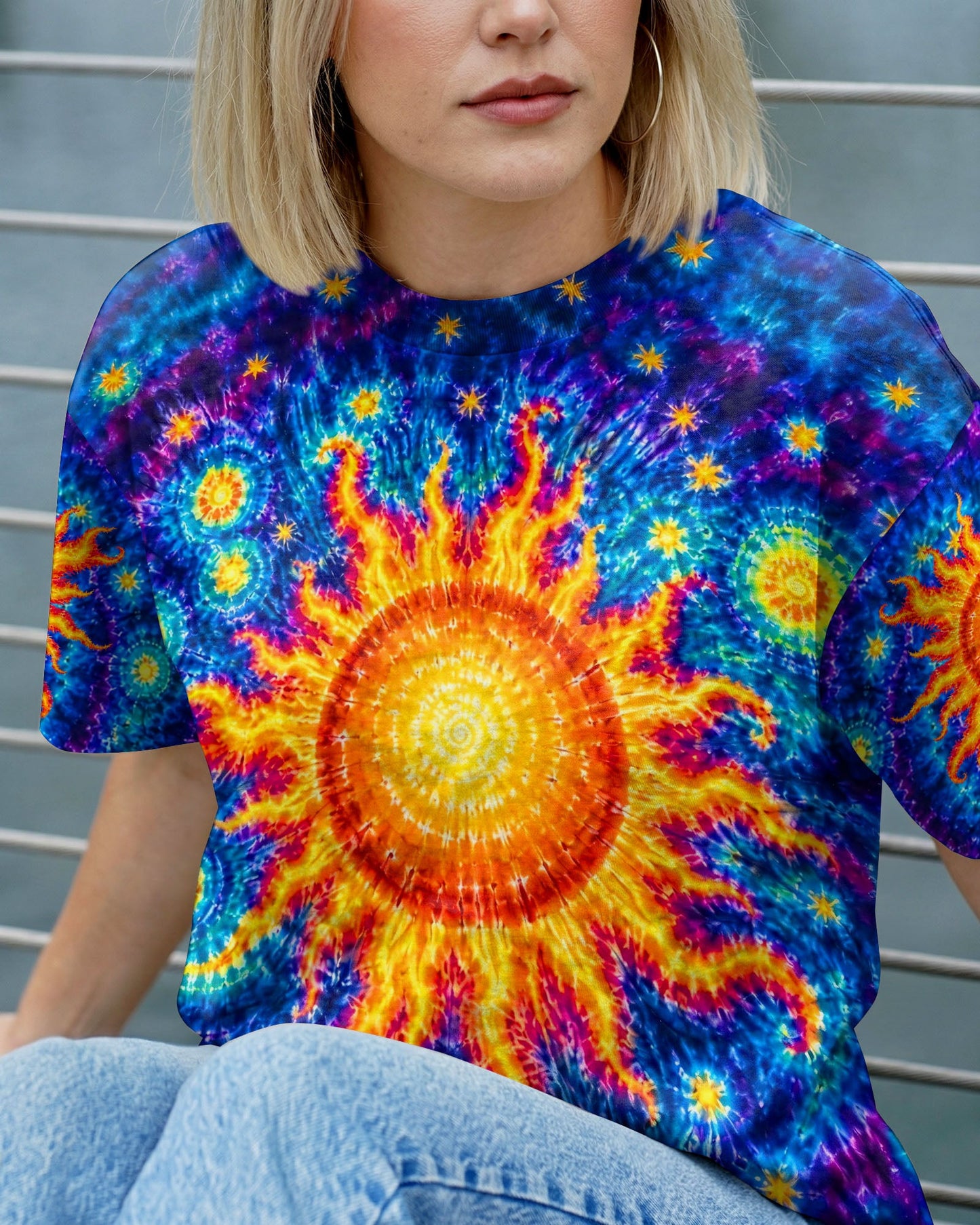 HIPPIE SUN ALL OVER PRINT - TLHG2506261