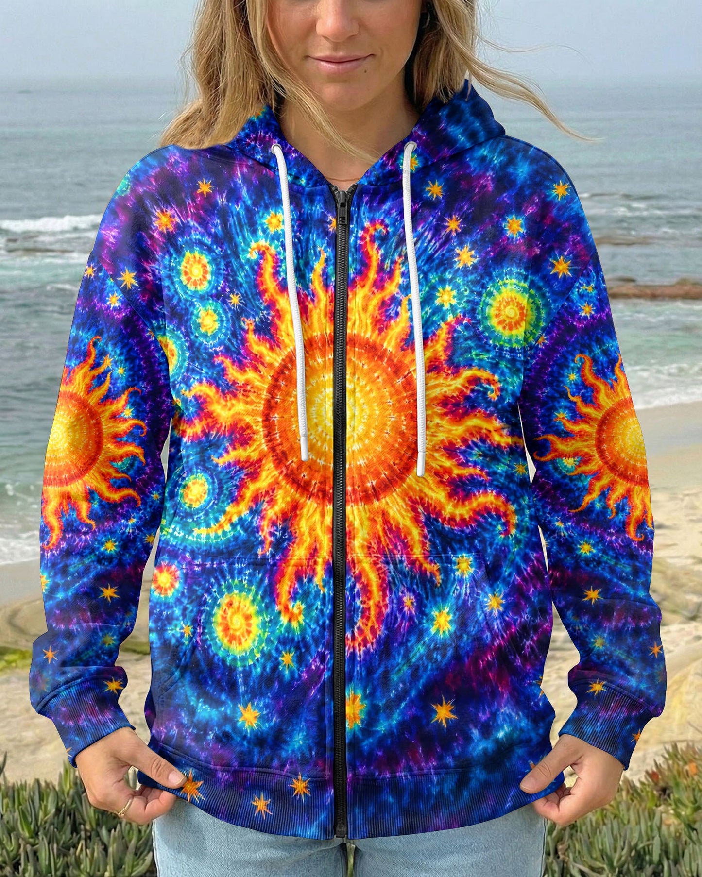 HIPPIE SUN ALL OVER PRINT - TLHG2506261