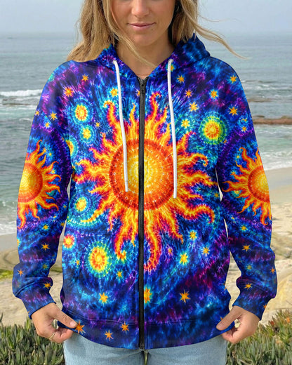 HIPPIE SUN ALL OVER PRINT - TLHG2506261