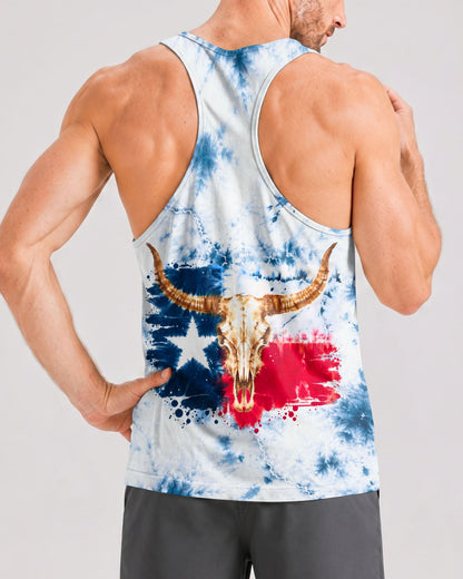 LONGHORN SKULL TEXAS ALL OVER PRINT   - TLHG2606262