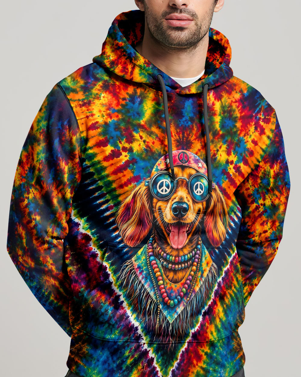 DACHSHUND DAD COOLER DOG ALL OVER PRINT - TLHG2705261