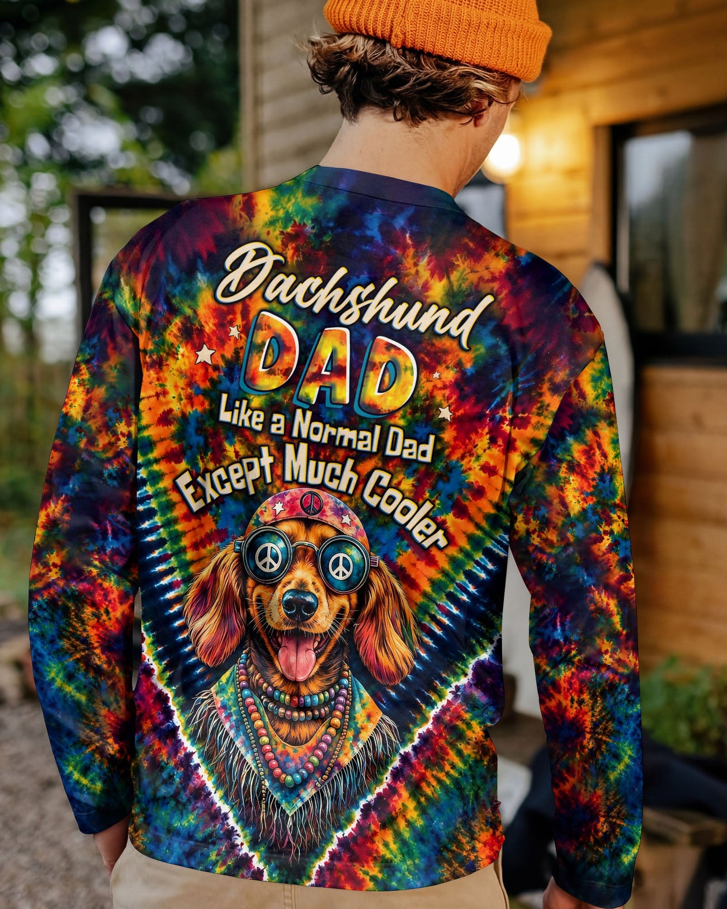 DACHSHUND DAD COOLER DOG ALL OVER PRINT - TLHG2705261