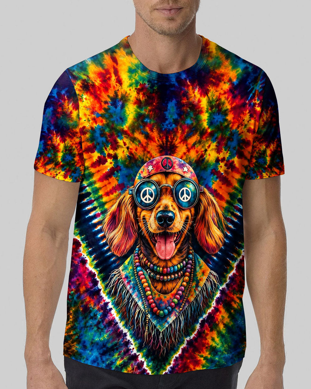 DACHSHUND DAD COOLER DOG ALL OVER PRINT - TLHG2705261