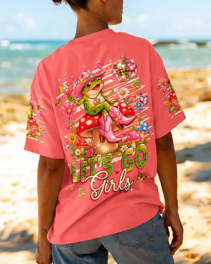 LET'S GO GIRLS FROG ALL OVER PRINT  - TLHG2705263