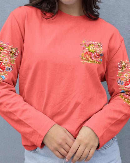 LET'S GO GIRLS FROG ALL OVER PRINT  - TLHG2705263