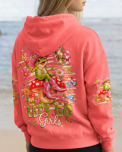 LET'S GO GIRLS FROG ALL OVER PRINT  - TLHG2705263