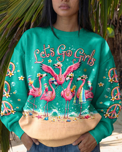 LET'S GO GIRLS FLAMINGO BEACH ALL OVER PRINT  - TLHG2804263
