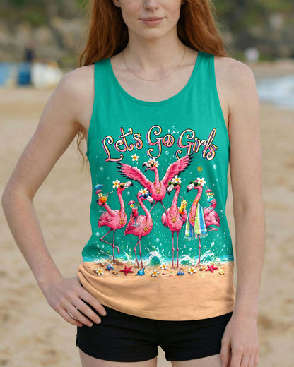 LET'S GO GIRLS FLAMINGO BEACH ALL OVER PRINT  - TLHG2804263