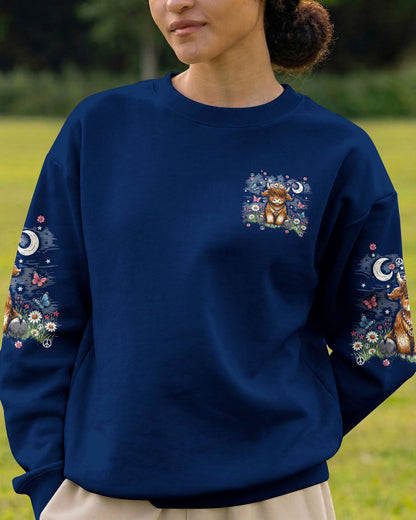 I LOVE YOU TO THE MOON AND BACK COW ALL OVER PRINT - TLHG2805261