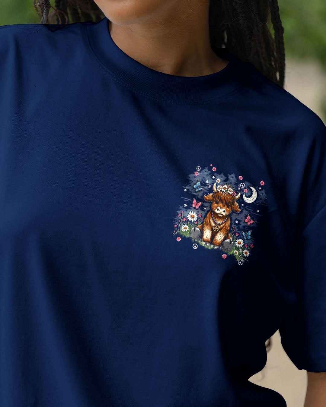 I LOVE YOU TO THE MOON AND BACK COW ALL OVER PRINT - TLHG2805261