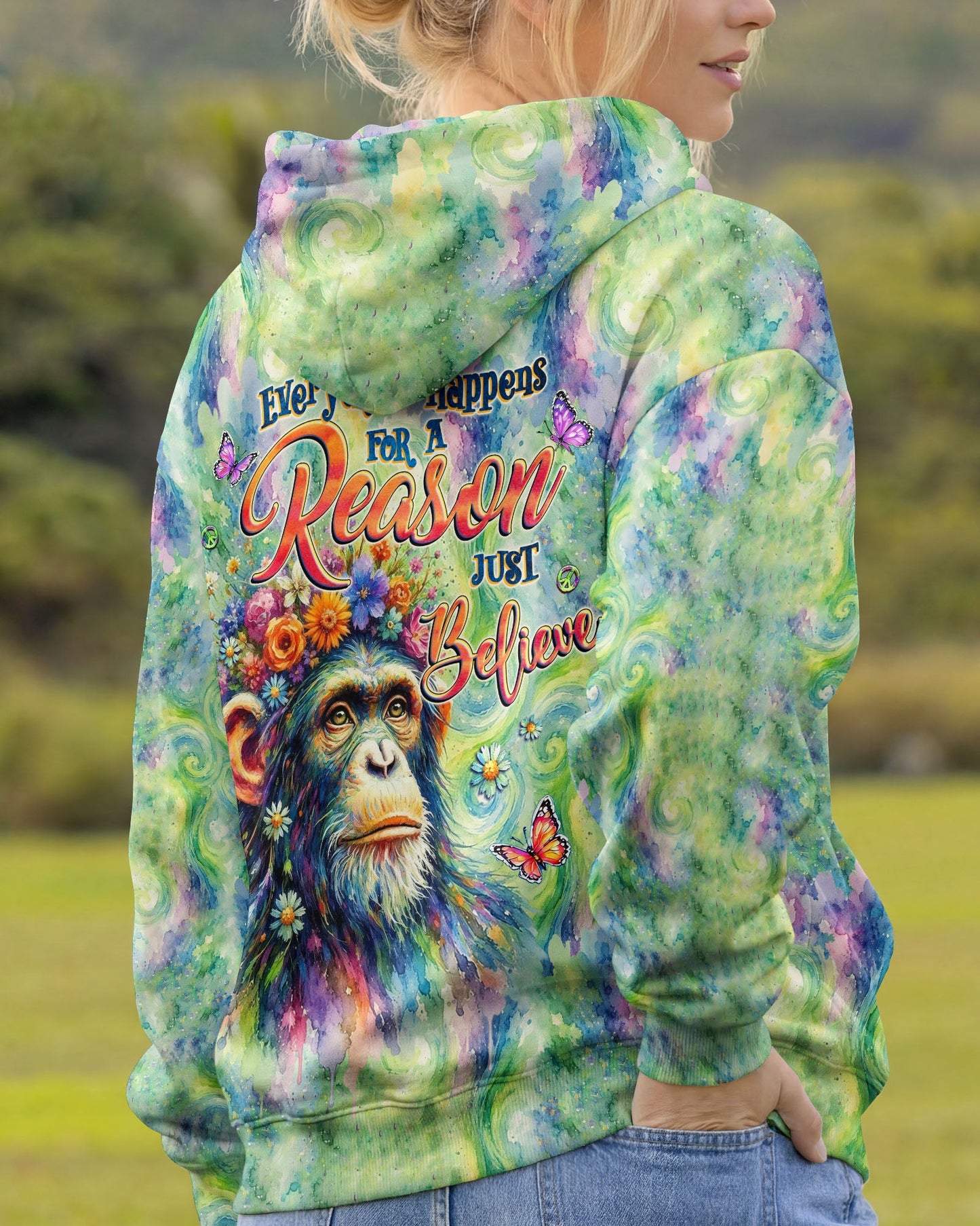 JUST BELIEVE APE ALL OVER PRINT - TLHG2905261
