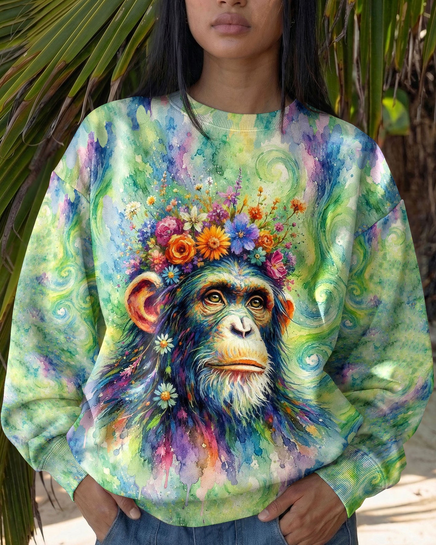 JUST BELIEVE APE ALL OVER PRINT - TLHG2905261