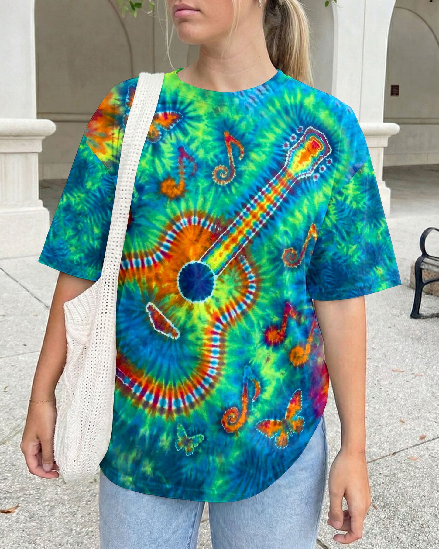 WHISPER WORDS OF WISDOM LET IT BE GUITAR ALL OVER PRINT - TLHN0605261