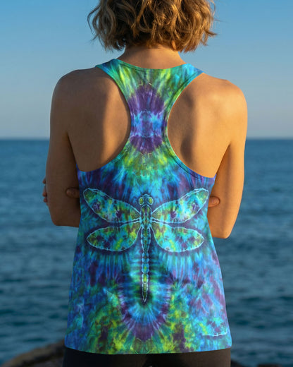 HIPPIE DRAGONFLY  SWIRL ALL OVER PRINT - TLHN0704262