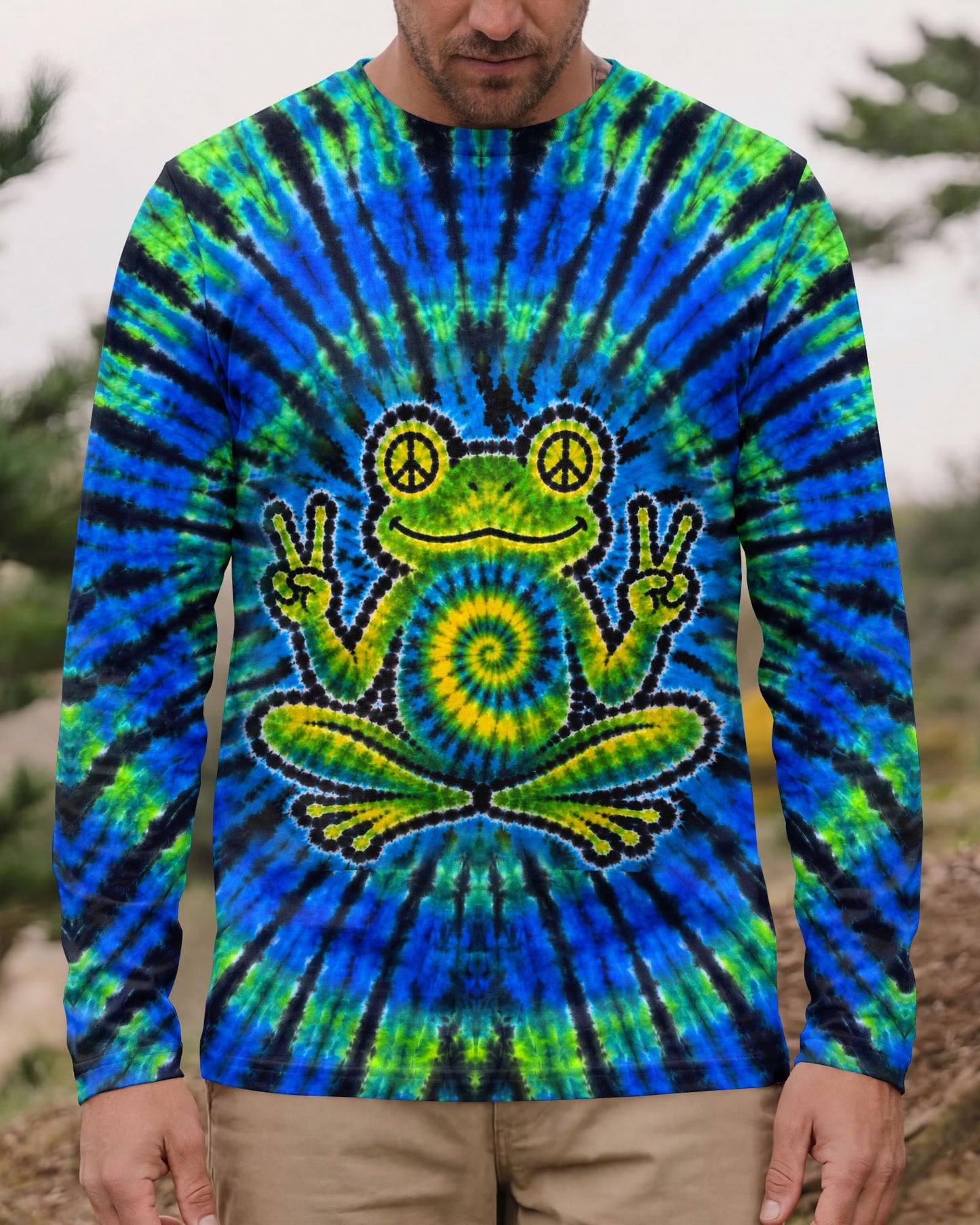 JUST BREATHE FROG  ALL OVER PRINT - TLHN1205261