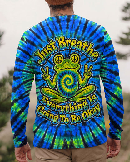 JUST BREATHE FROG  ALL OVER PRINT - TLHN1205261