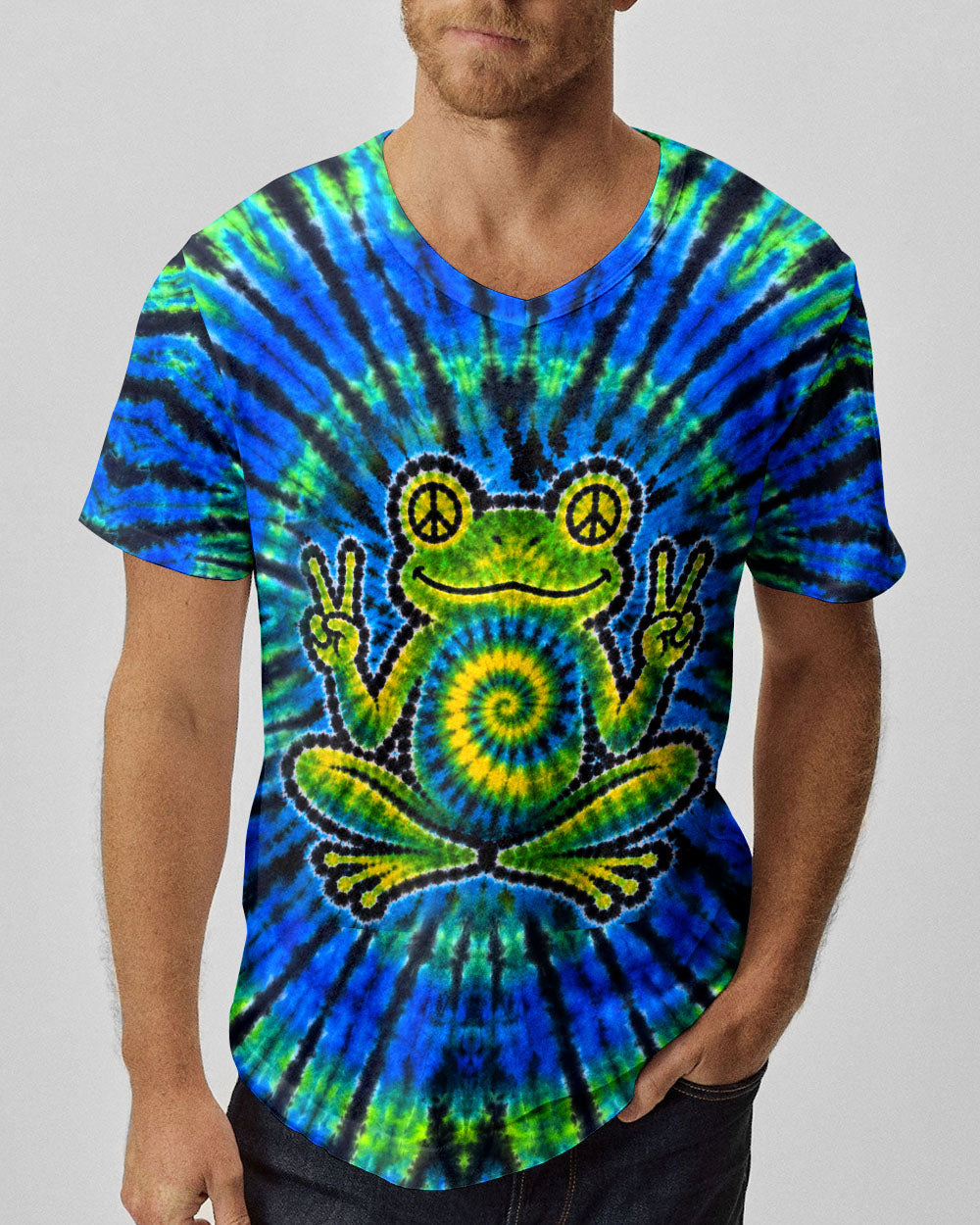 JUST BREATHE FROG  ALL OVER PRINT - TLHN1205261