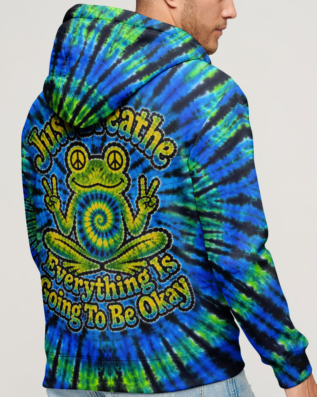 JUST BREATHE FROG  ALL OVER PRINT - TLHN1205261