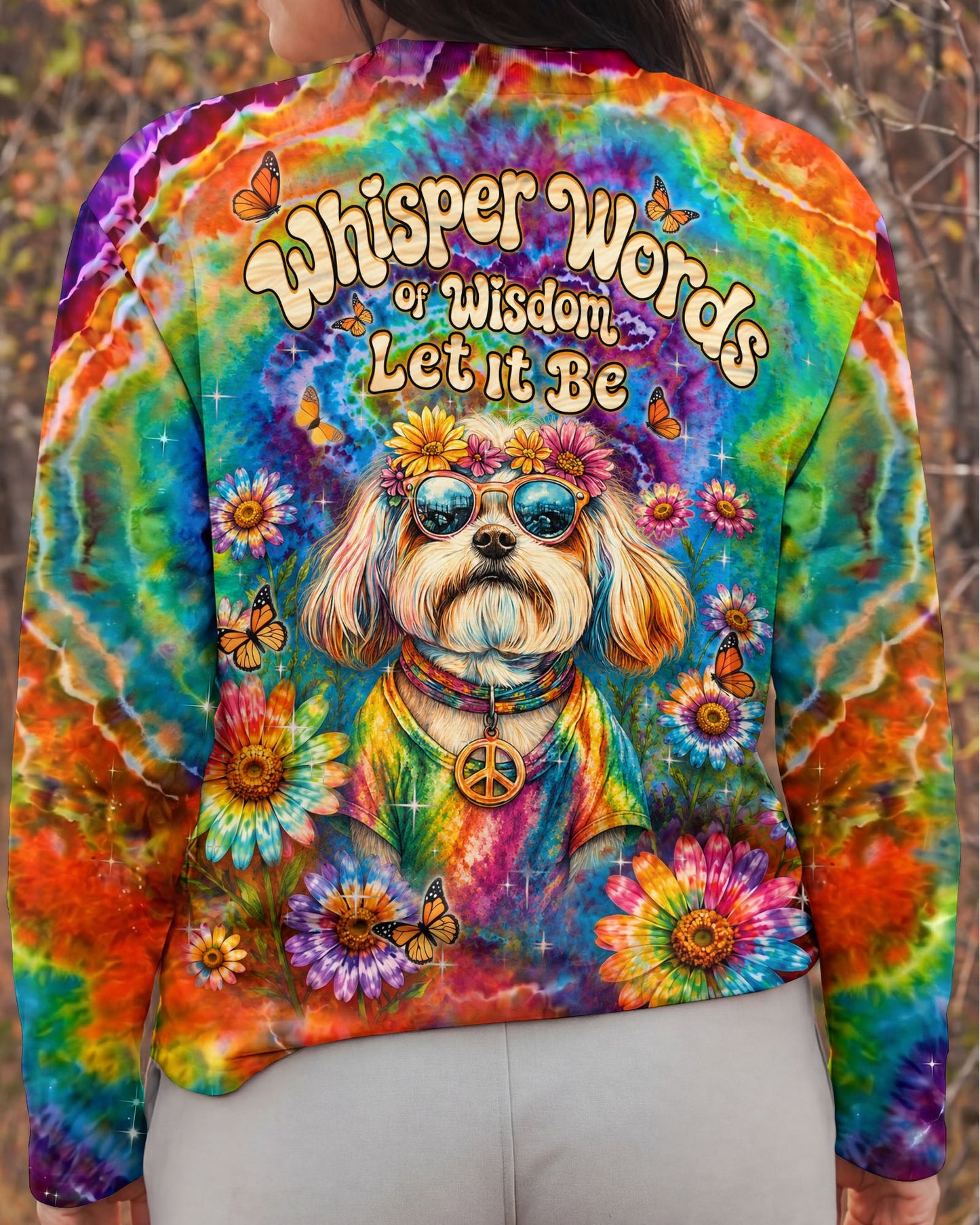 WHISPER WORDS OF WISDOM LET IT BE  SHIH TZU DOG   ALL OVER PRINT  - TLHN1205262