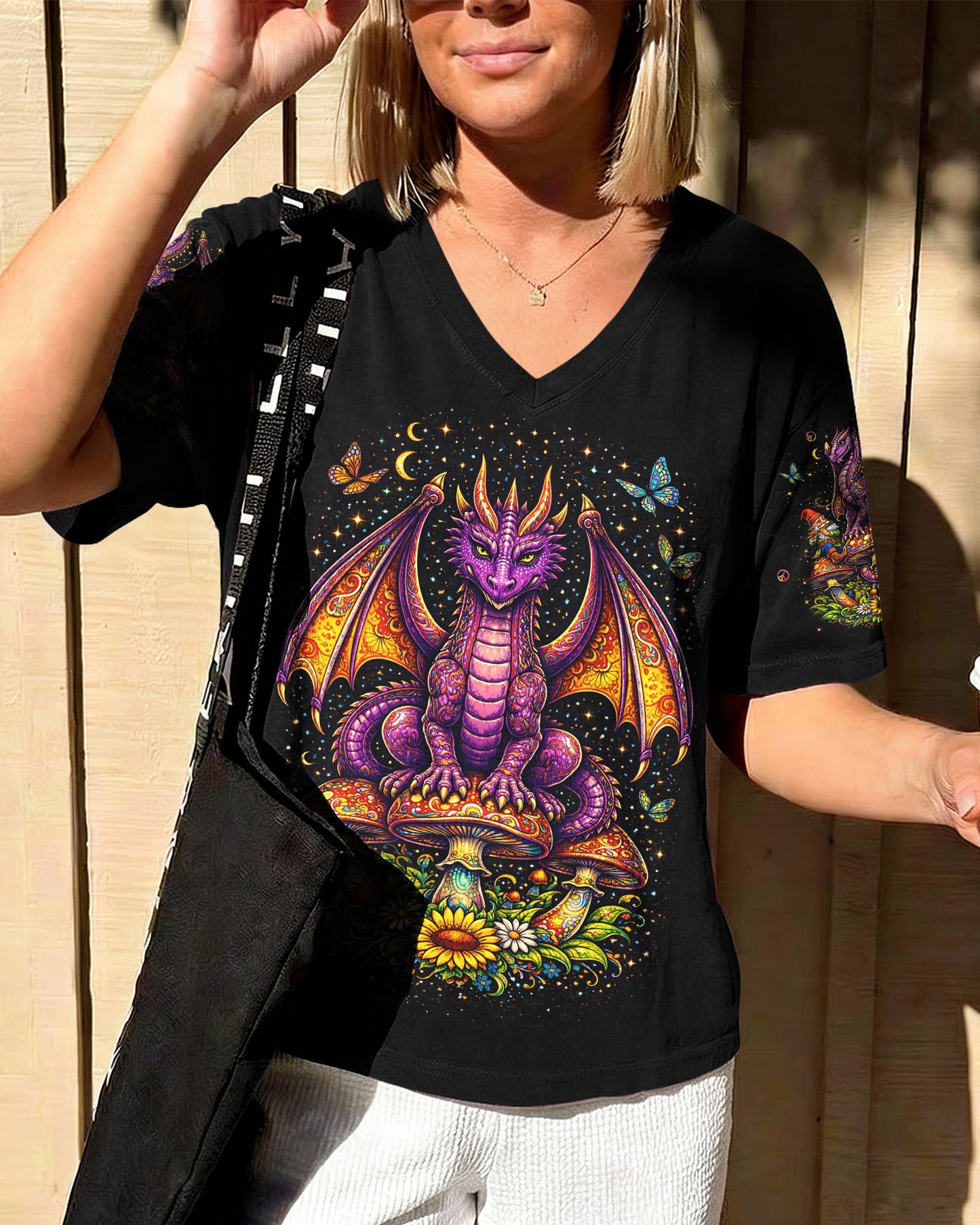 SPIRIT OF A DRAGON  MUSHROOM ALL OVER PRINT  - TLHN1304262