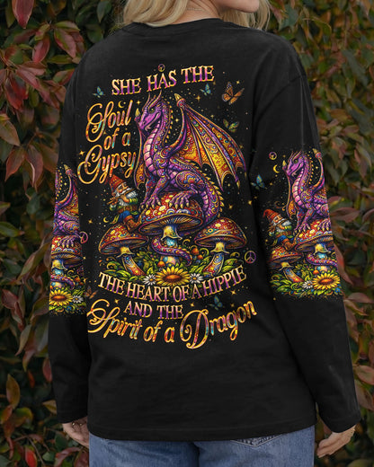 SPIRIT OF A DRAGON  MUSHROOM ALL OVER PRINT  - TLHN1304262