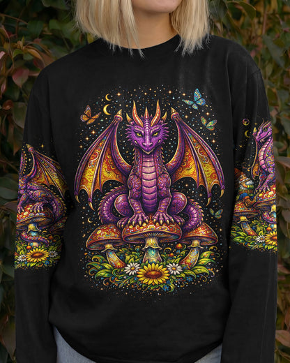 SPIRIT OF A DRAGON  MUSHROOM ALL OVER PRINT  - TLHN1304262