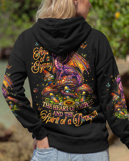 SPIRIT OF A DRAGON  MUSHROOM ALL OVER PRINT  - TLHN1304262