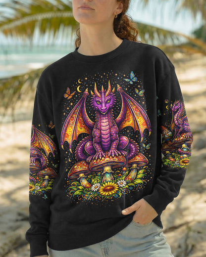 SPIRIT OF A DRAGON  MUSHROOM ALL OVER PRINT  - TLHN1304262