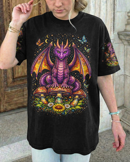 SPIRIT OF A DRAGON  MUSHROOM ALL OVER PRINT  - TLHN1304262