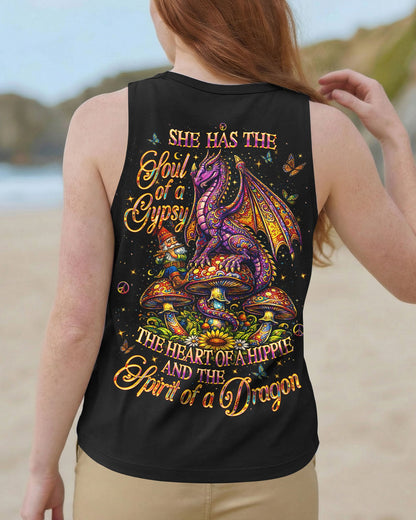SPIRIT OF A DRAGON  MUSHROOM ALL OVER PRINT  - TLHN1304262