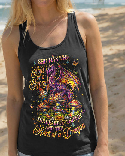 SPIRIT OF A DRAGON  MUSHROOM ALL OVER PRINT  - TLHN1304262