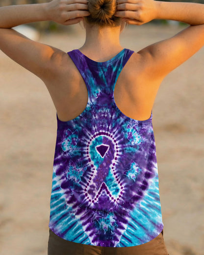 RIBBON BUTTERFLY SUICIDE PREVENTION AWARENESS ALL OVER PRINT - TLHN1704261