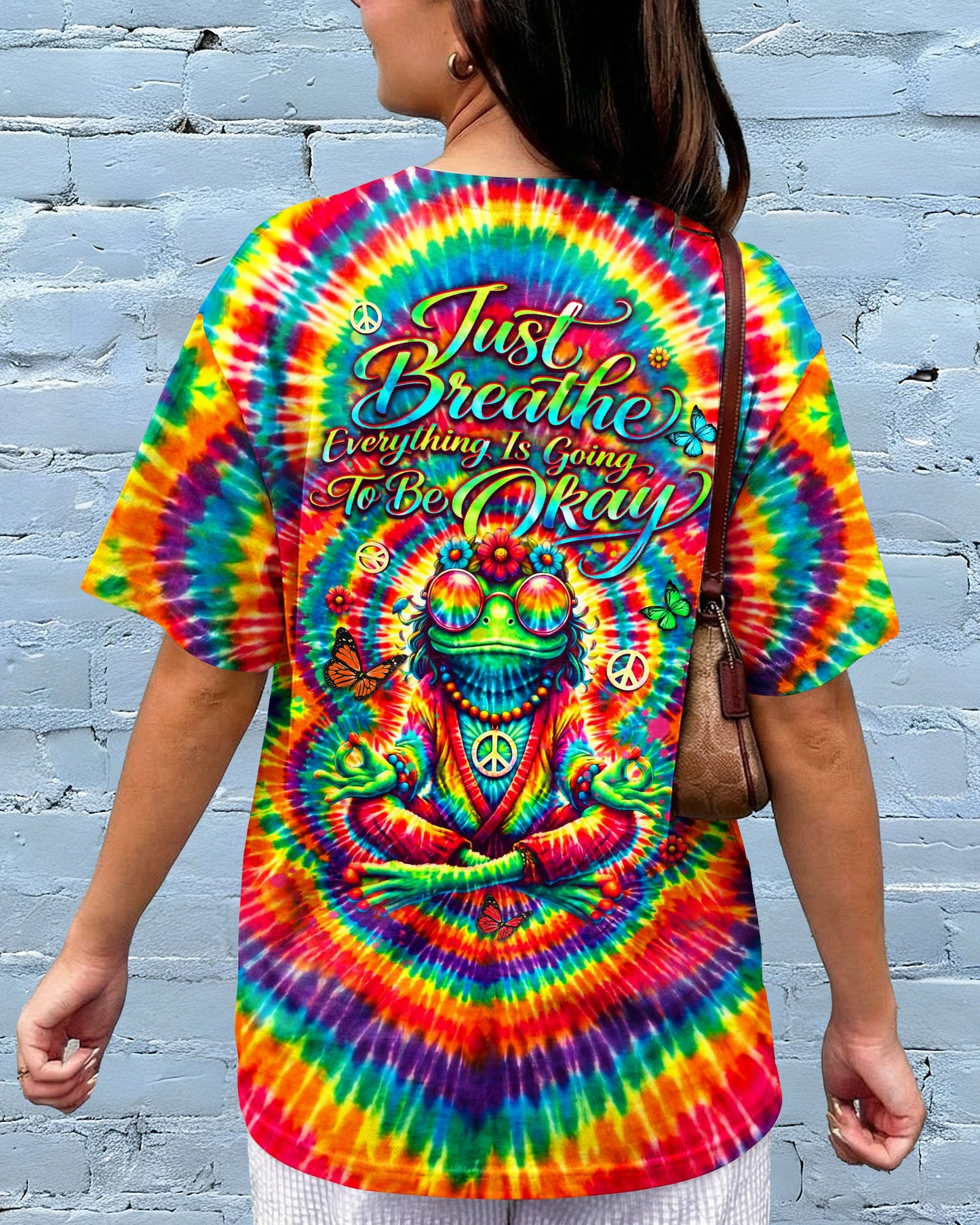 JUST BREATHE FROG  ALL OVER PRINT  - TLHN2004263