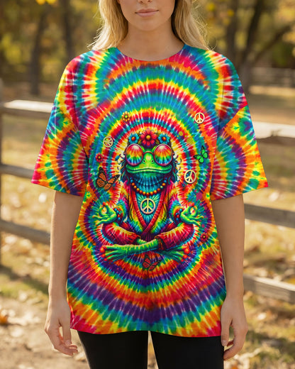 JUST BREATHE FROG  ALL OVER PRINT  - TLHN2004263