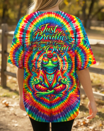 JUST BREATHE FROG  ALL OVER PRINT  - TLHN2004263
