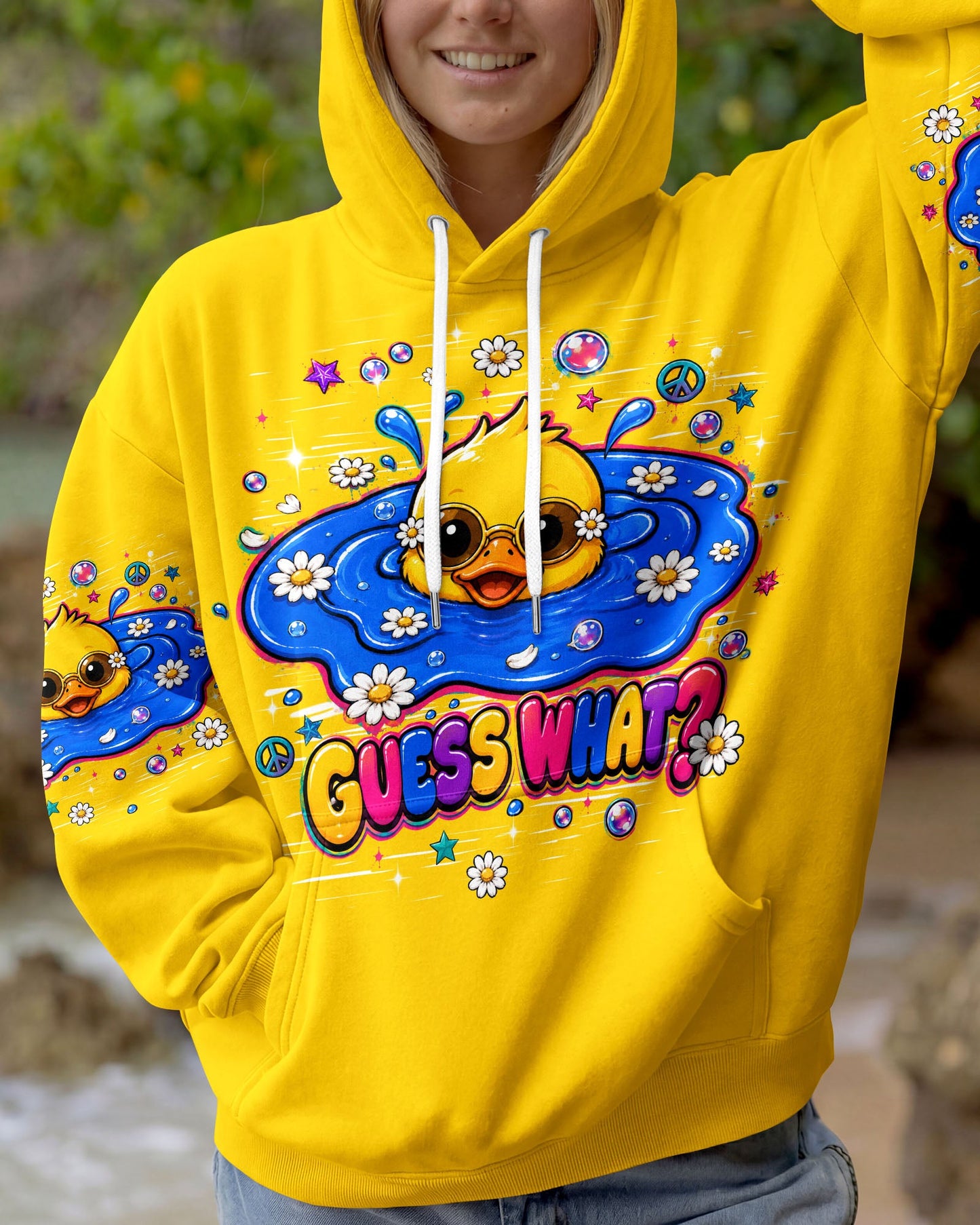 GUESS WHAT DUCK ALL OVER PRINT - TLHN2105262