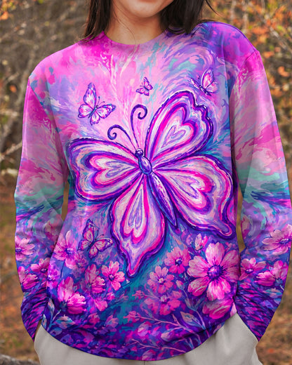 WHISPER WORDS OF WISDOM LET IT BE BUTTERFLY ALL OVER PRINT - TLHN2304261