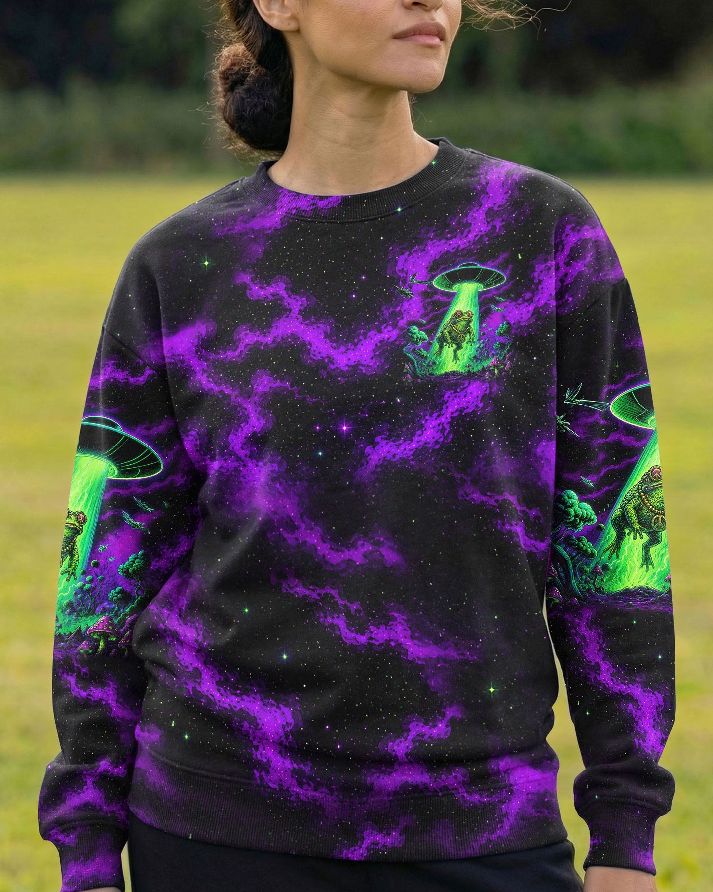 LICK THE TOAD MEET THE ALIENS ALL OVER PRINT   - TLHN2606262